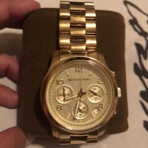 Gold watch